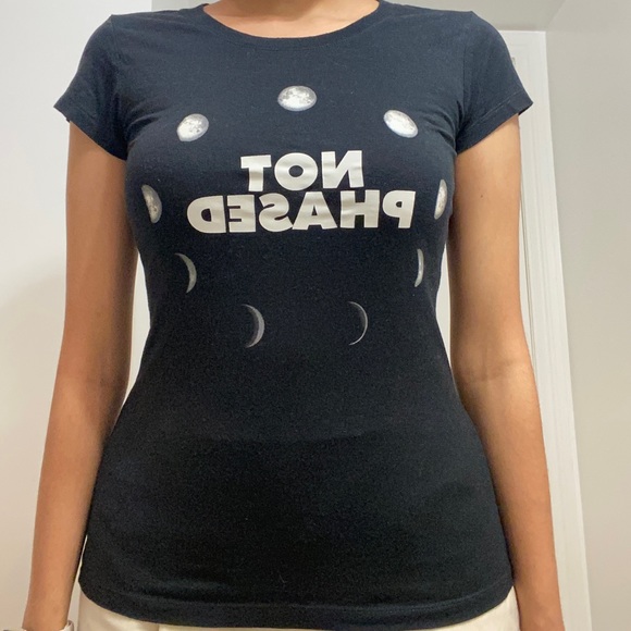 Graphic Tee - Not Phased - Phases of the Moon 🌚 - Picture 4 of 4
